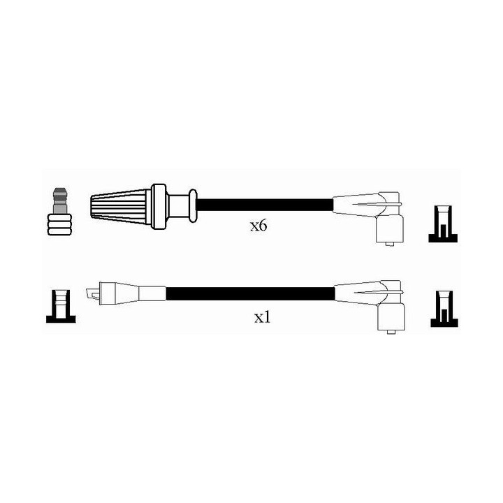 Uždegimo laido komplektas NGK 2588
