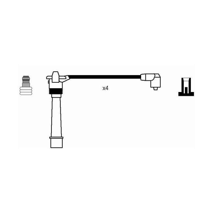 Uždegimo laido komplektas NGK 2995