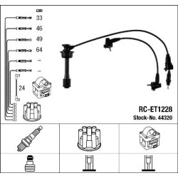 Uždegimo laido komplektas NGK 44320