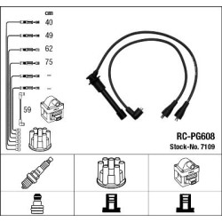 Uždegimo laido komplektas NGK 7109