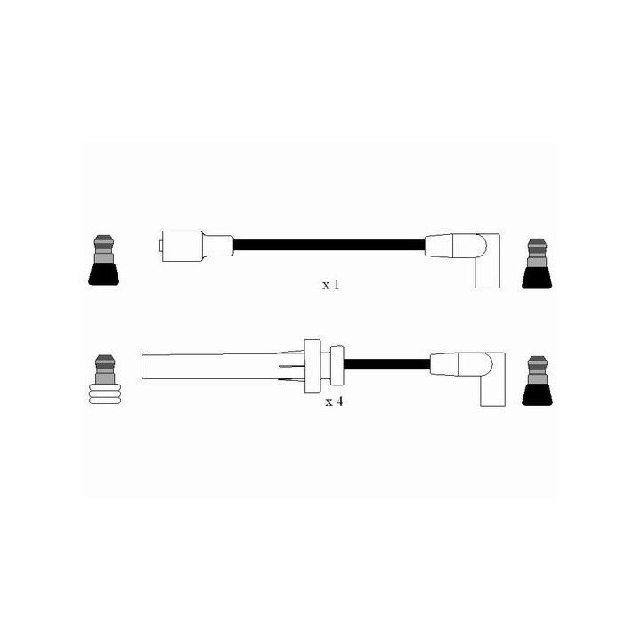 Uždegimo laido komplektas NGK 7248