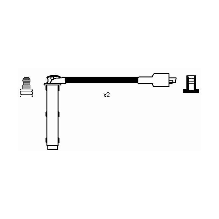 Uždegimo laido komplektas NGK 7705