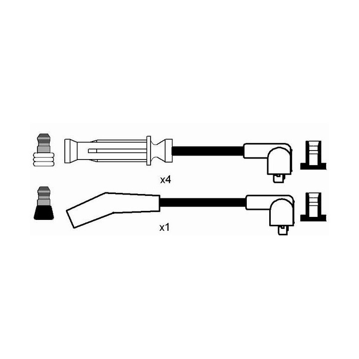 Uždegimo laido komplektas NGK 7708