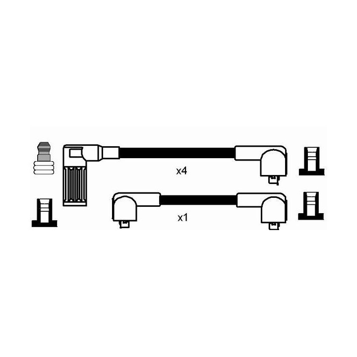 Uždegimo laido komplektas NGK 8220