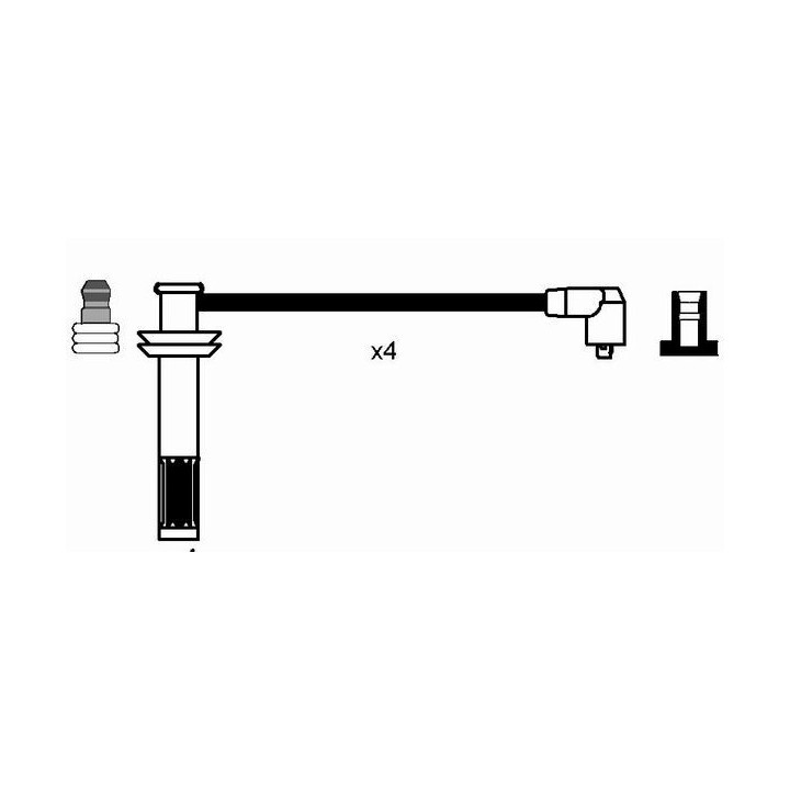 Uždegimo laido komplektas NGK 8248