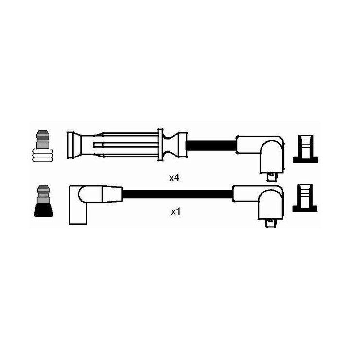 Uždegimo laido komplektas NGK 8267