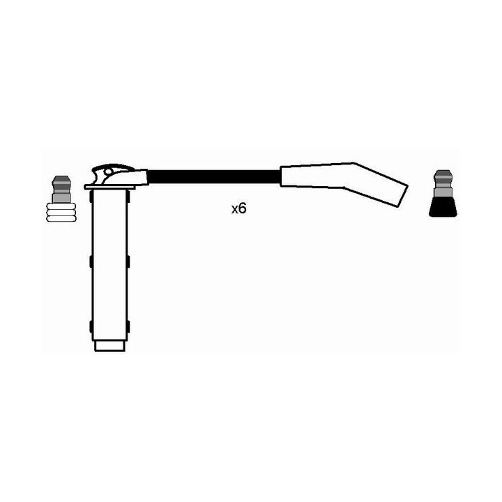 Uždegimo laido komplektas NGK 8270