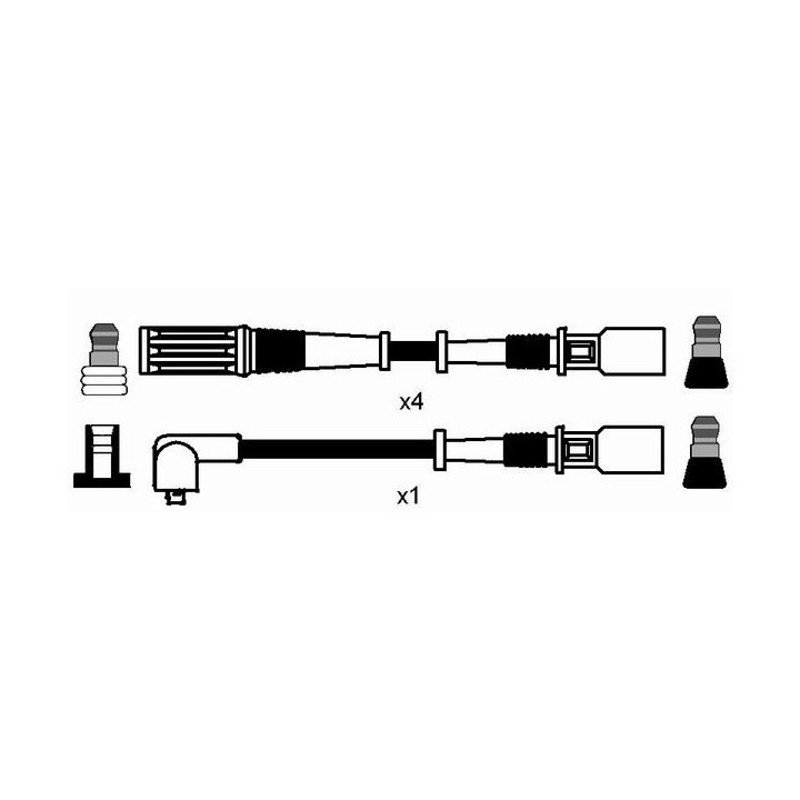 Uždegimo laido komplektas NGK 8523