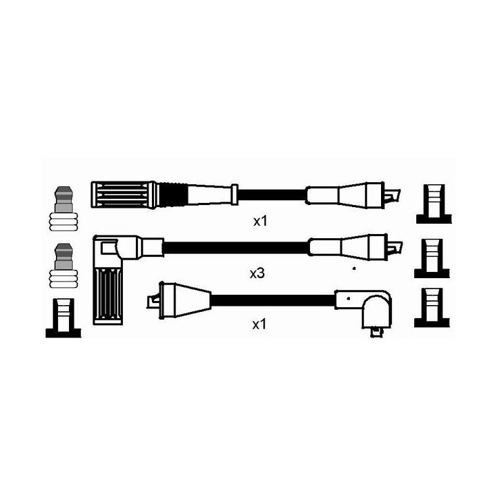 Uždegimo laido komplektas NGK 8524