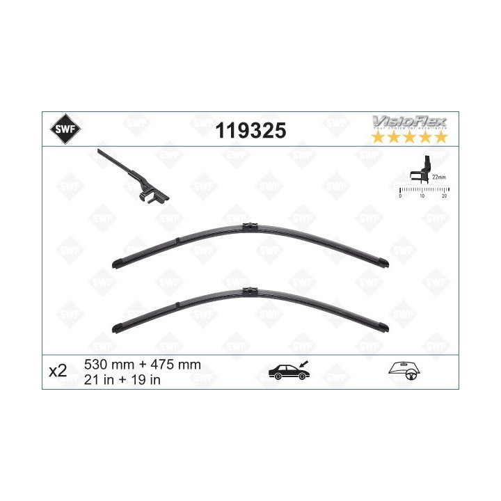 Valytuvai SWF 119325