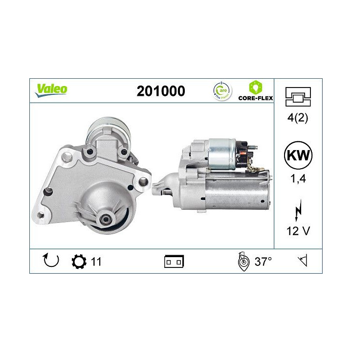 Starteris VALEO 201000