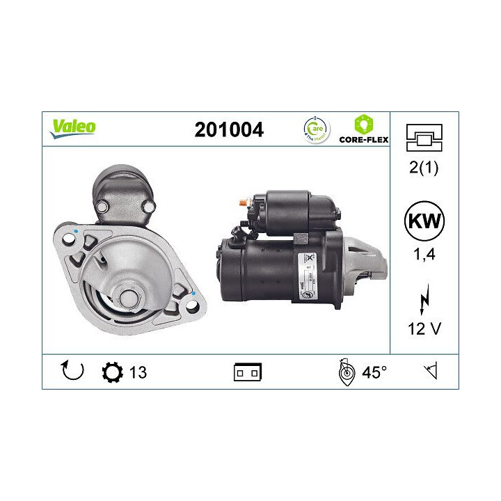 Starteris VALEO 201004