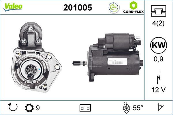 Starteris VALEO 201005