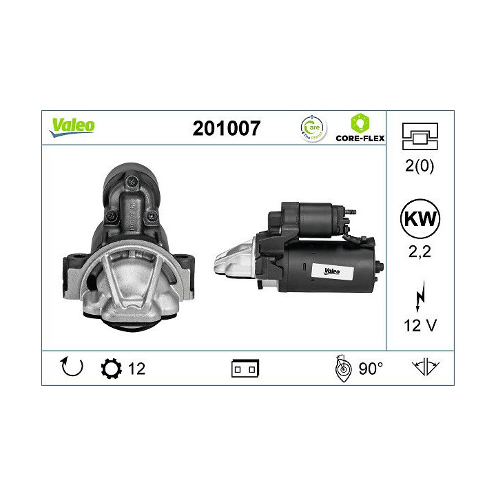 Starteris VALEO 201007