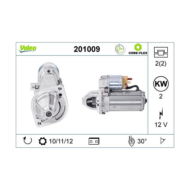 Starteris VALEO 201009