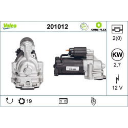 Starteris VALEO 201012