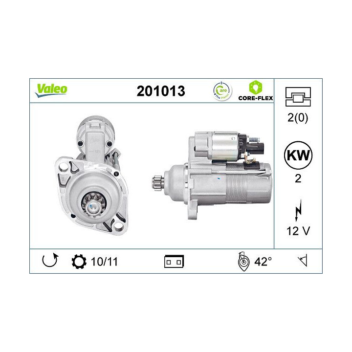 Starteris VALEO 201013