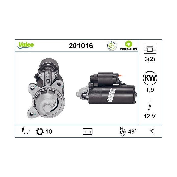 Starteris VALEO 201016