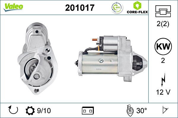 Starteris VALEO 201017