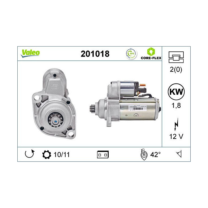 Starteris VALEO 201018