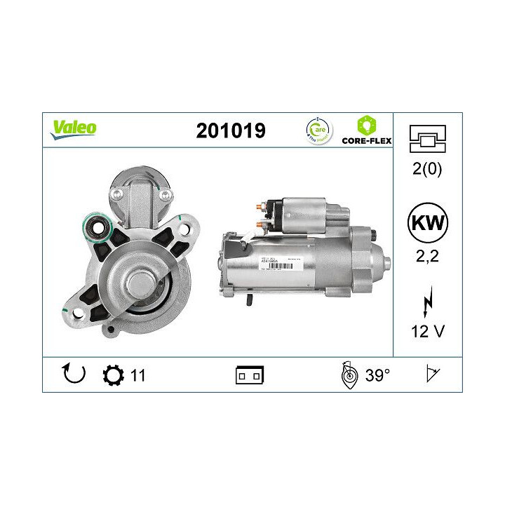 Starteris VALEO 201019