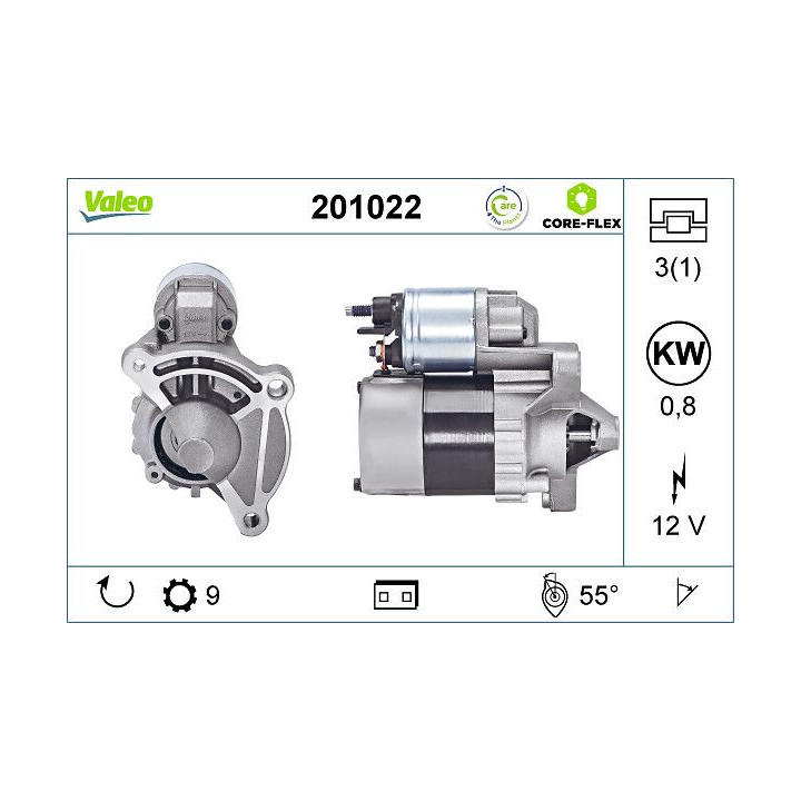 Starteris VALEO 201022
