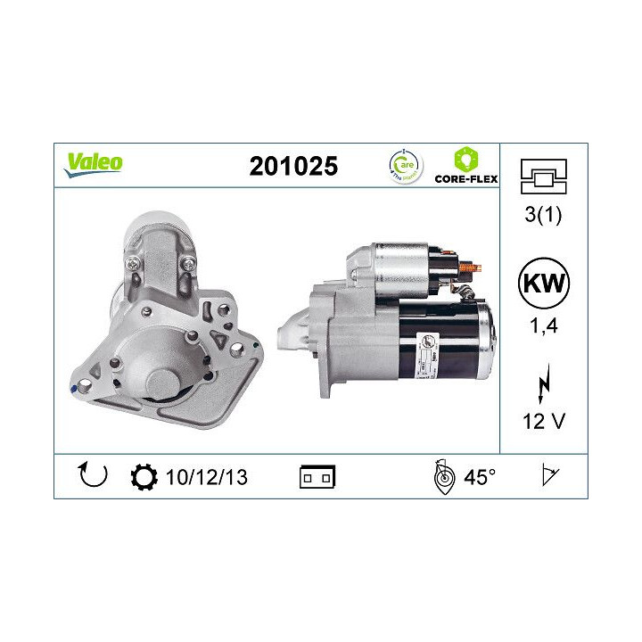 Starteris VALEO 201025
