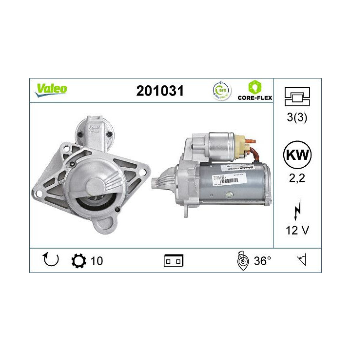 Starteris VALEO 201031