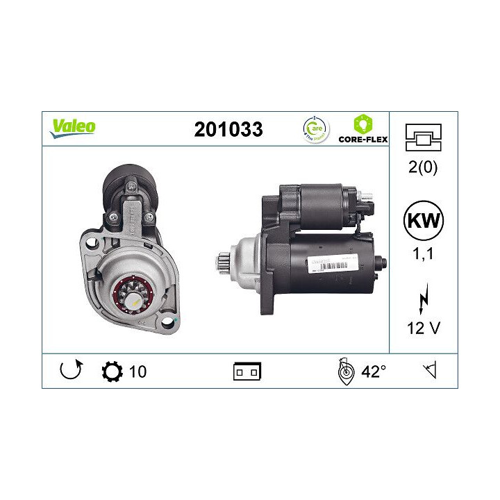 Starteris VALEO 201033