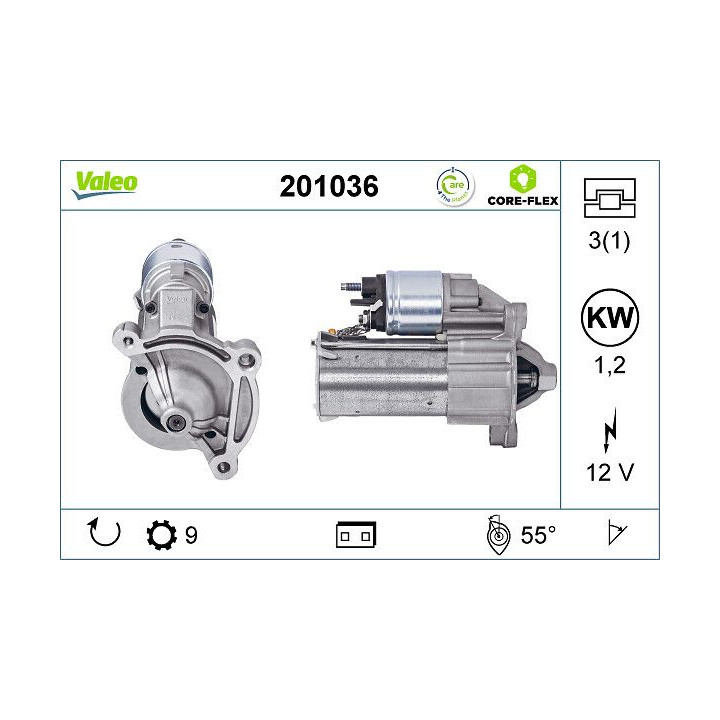 Starteris VALEO 201036