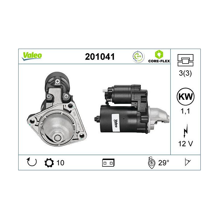 Starteris VALEO 201041