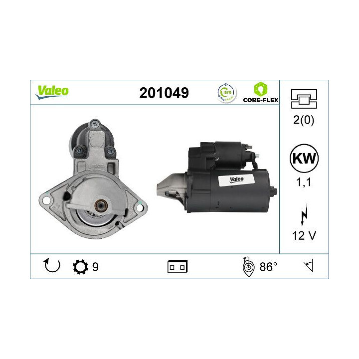 Starteris VALEO 201049