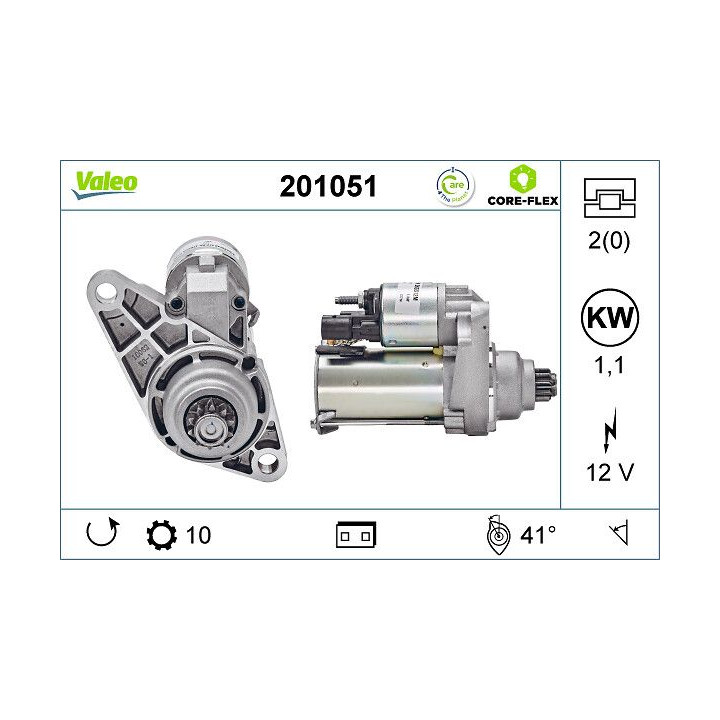 Starteris VALEO 201051