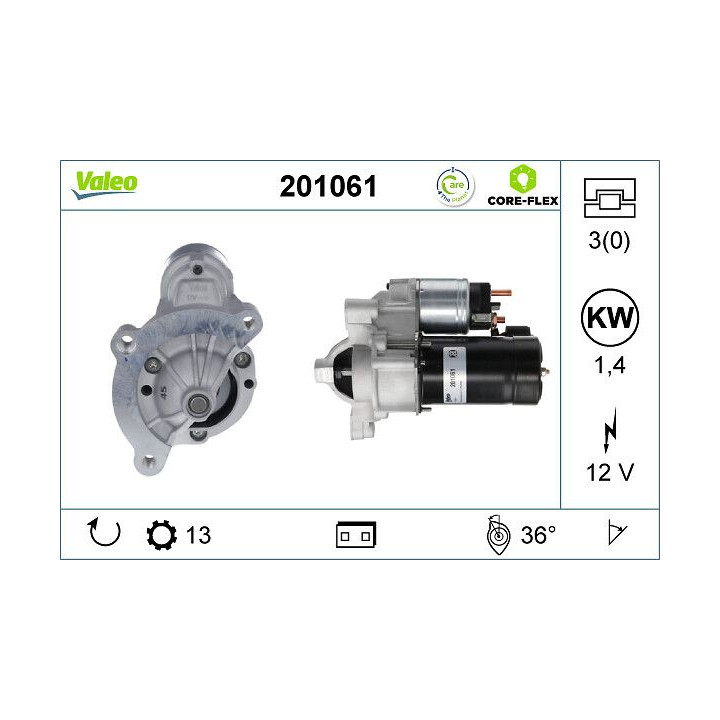Starteris VALEO 201061