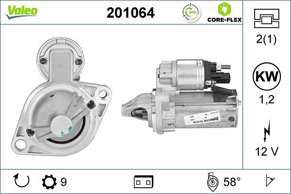 Starteris VALEO 201064