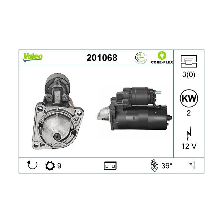 Starteris VALEO 201068