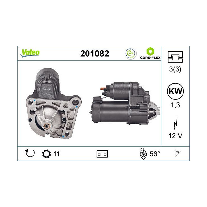 Starteris VALEO 201082