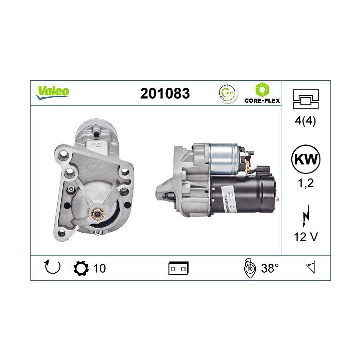 Starteris VALEO 201083
