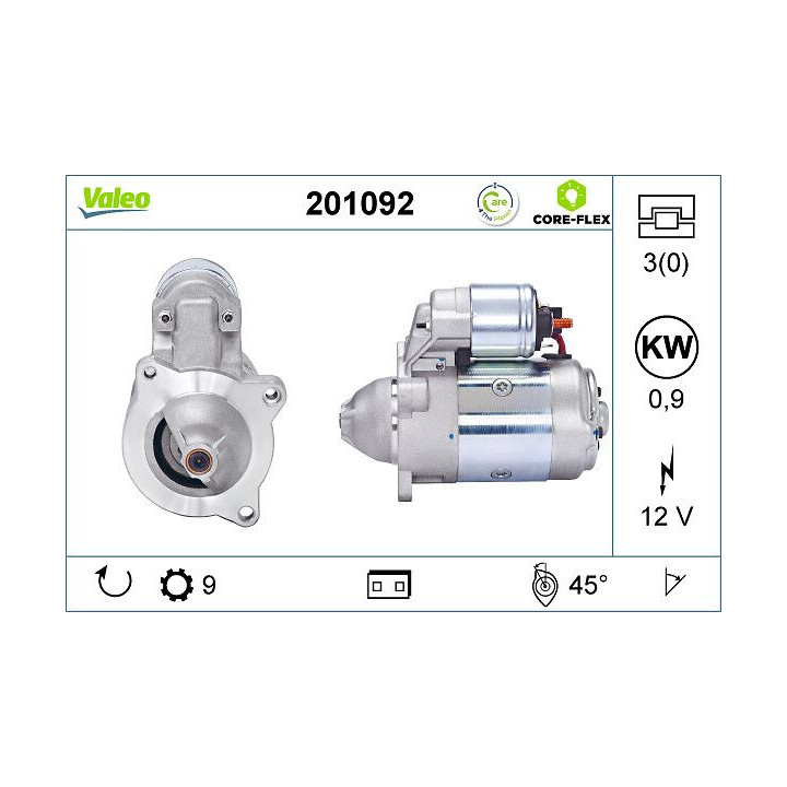 Starteris VALEO 201092