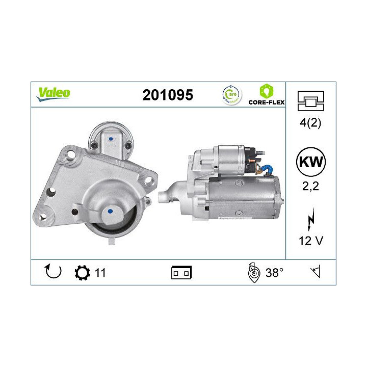 Starteris VALEO 201095