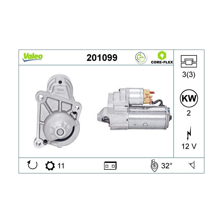Starteris VALEO 201099