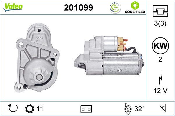 Starteris VALEO 201099