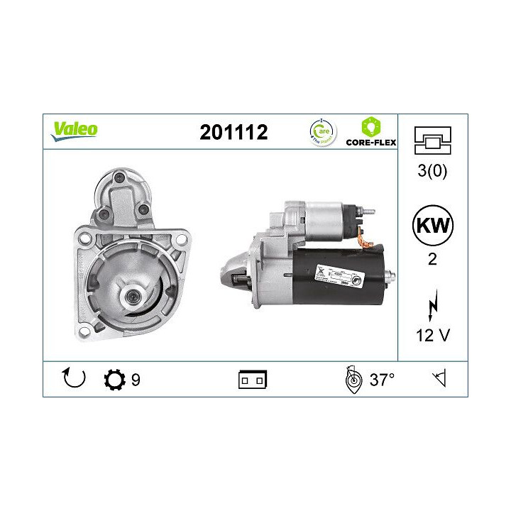 Starteris VALEO 201112