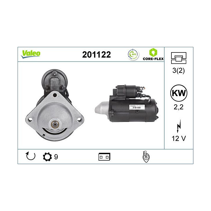 Starteris VALEO 201122