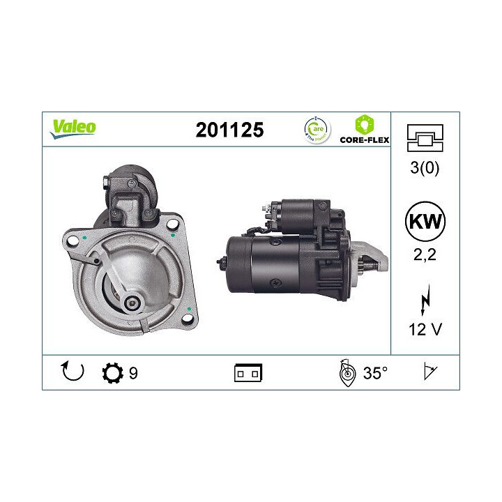 Starteris VALEO 201125