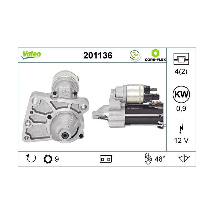 Starteris VALEO 201136