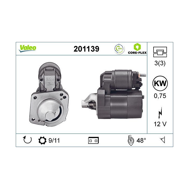 Starteris VALEO 201139
