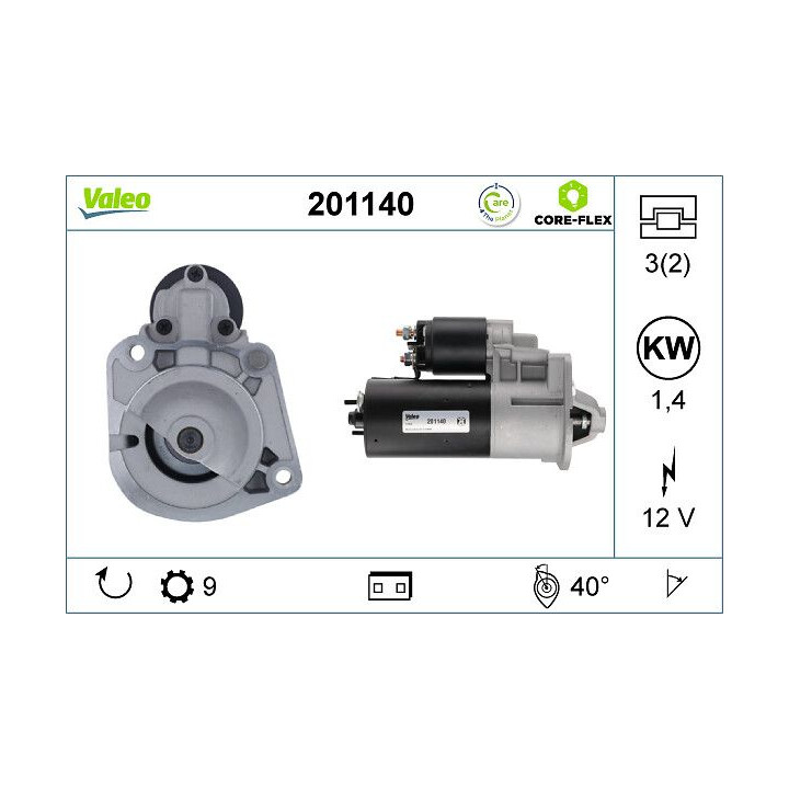 Starteris VALEO 201140