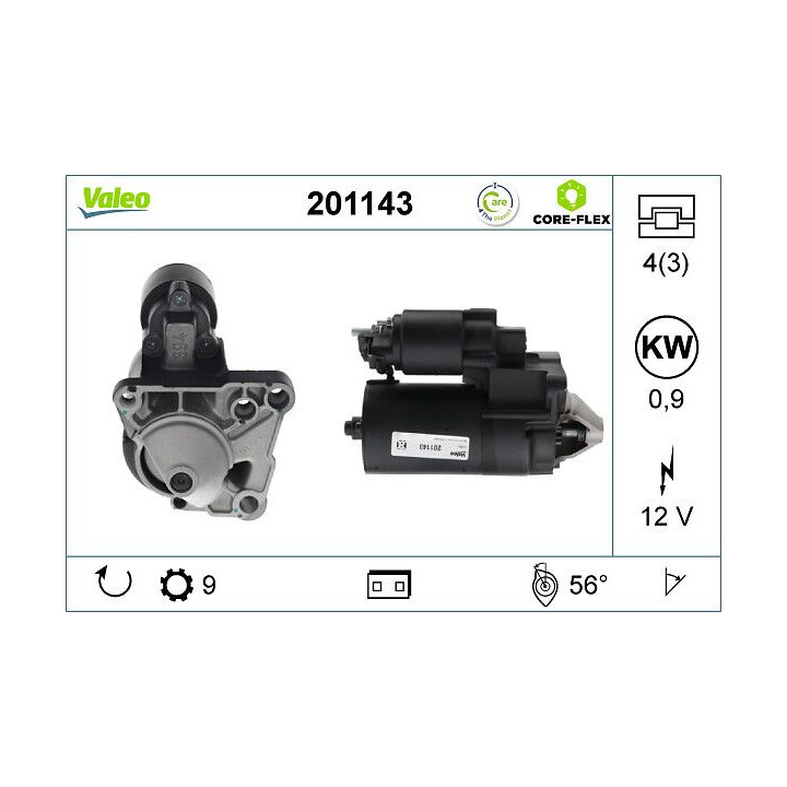Starteris VALEO 201143