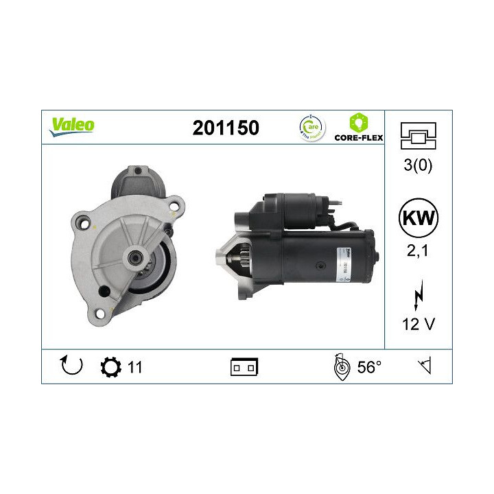 Starteris VALEO 201150